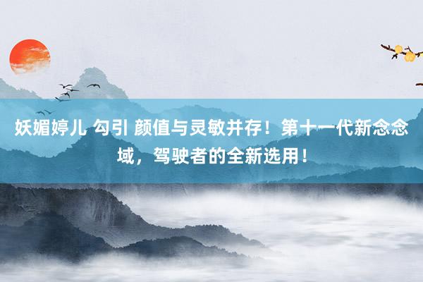 妖媚婷儿 勾引 颜值与灵敏并存！第十一代新念念域，驾驶者的全新选用！